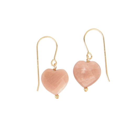 Peach Love Earrings