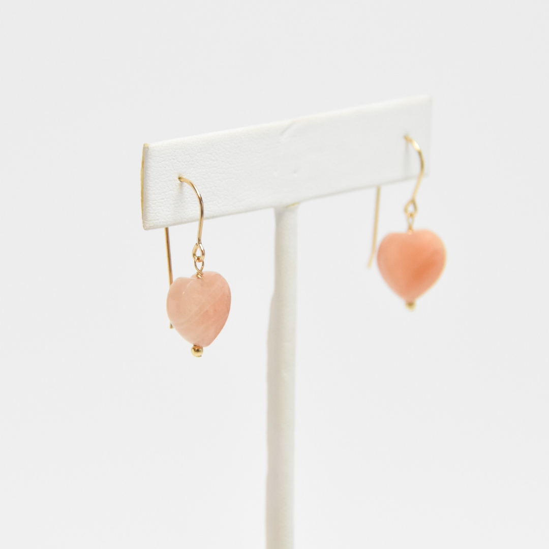 Peach Love Earrings